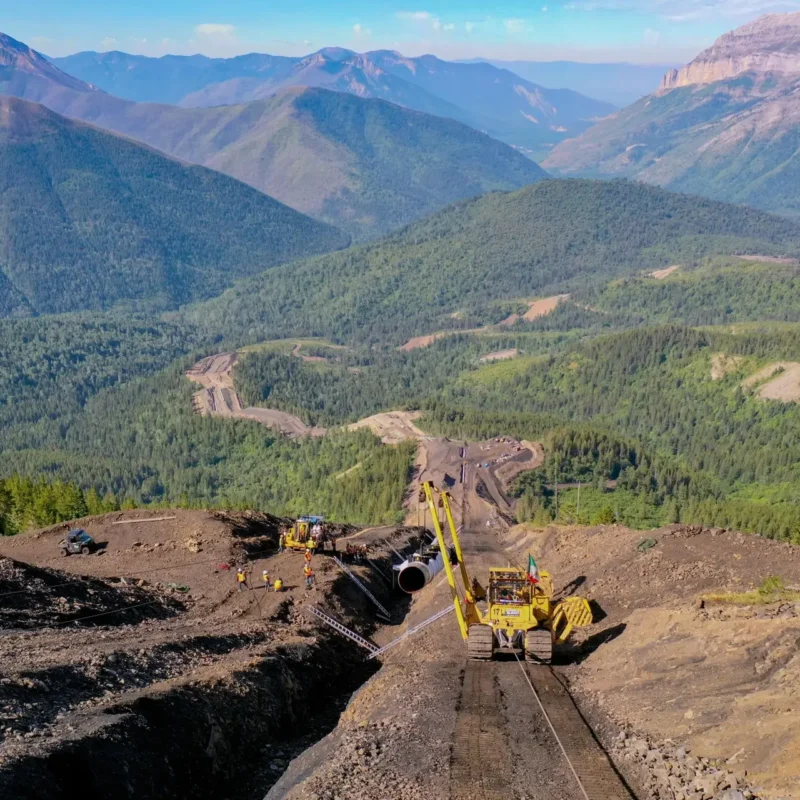 Pipeline and industrial photography services showcasing environmental care, safety, and pipeline infrastructure construction.