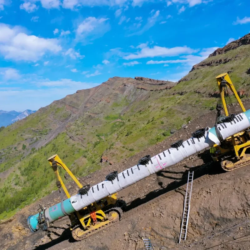 Pipeline and industrial photography services showcasing environmental care, safety, and pipeline infrastructure construction.