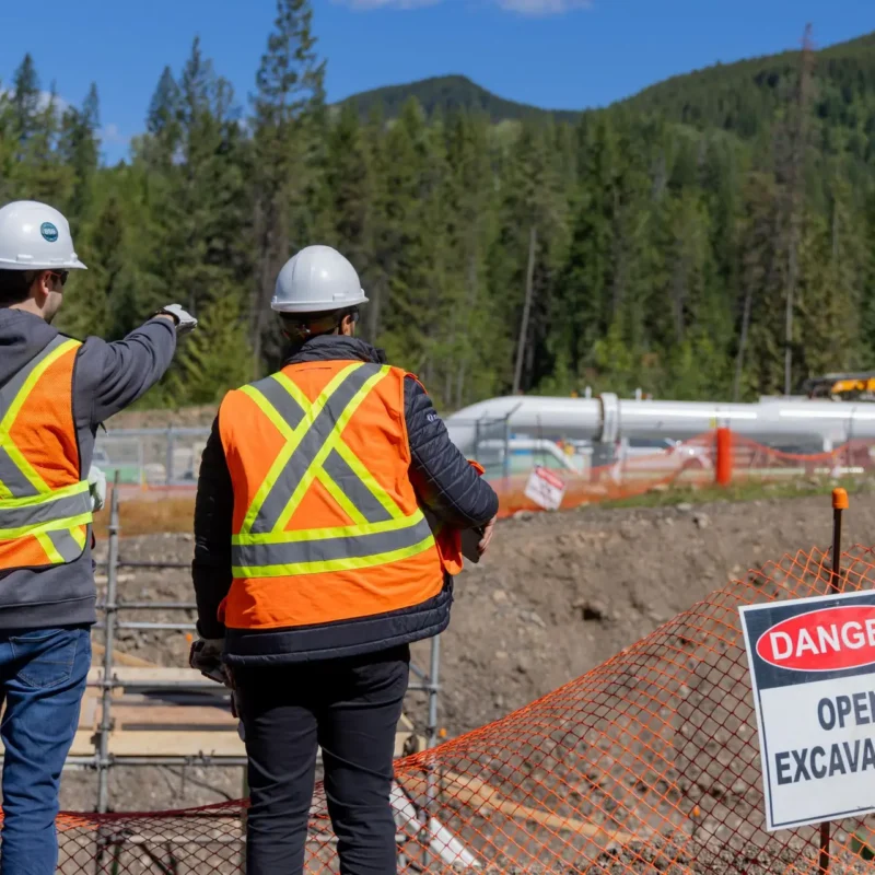 Pipeline and industrial photography services showcasing environmental care, safety, and pipeline infrastructure construction.