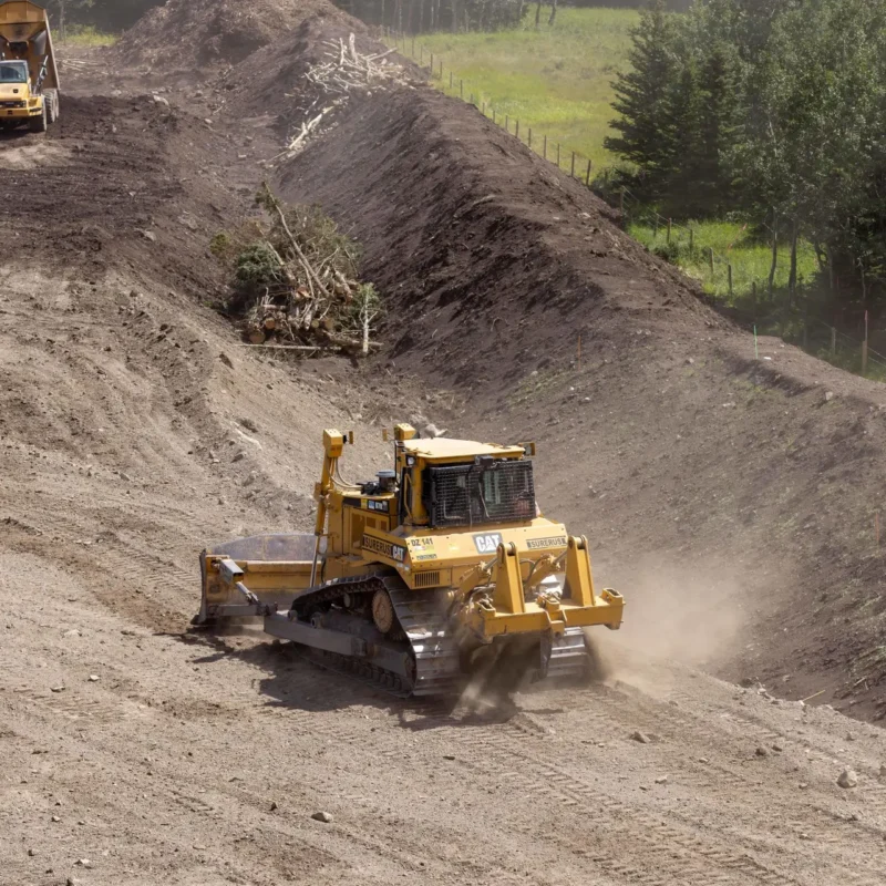 Pipeline and industrial photography services showcasing environmental care, safety, and pipeline infrastructure construction.