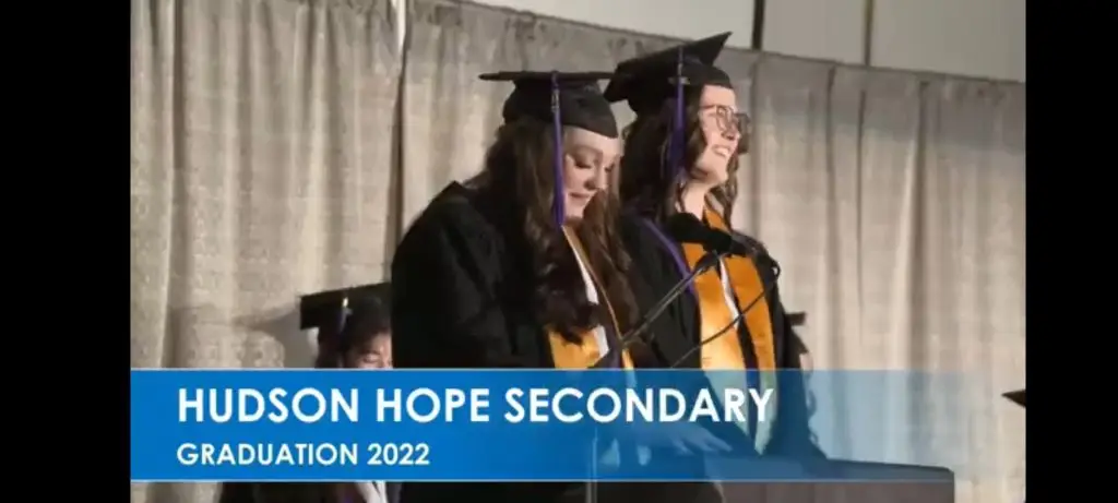 Honored to live stream the 2022 graduations in Chetwynd and Hudson’s Hope, connecting loved ones across the globe. Best wishes to all graduates!