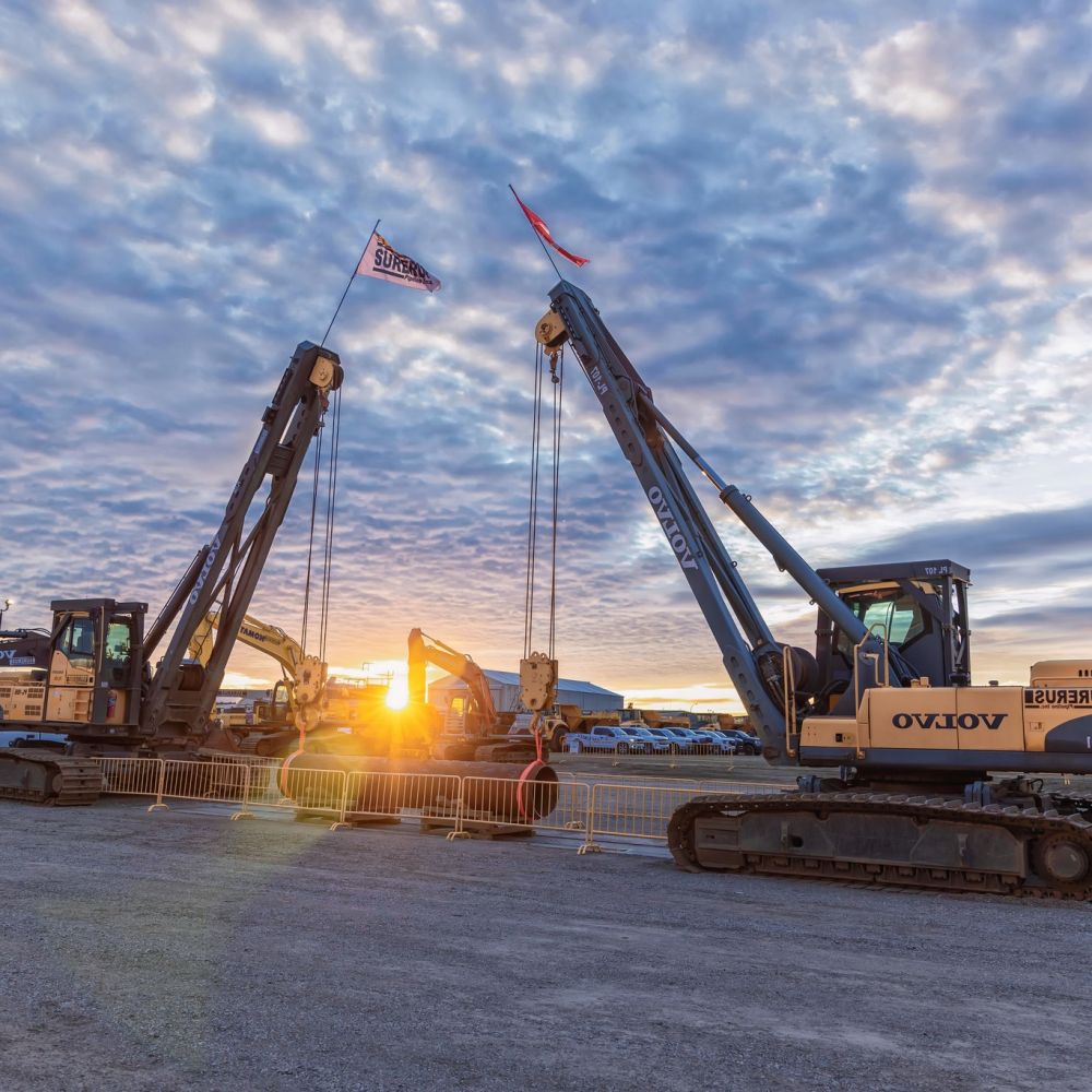 Surerus Murphy JV 55th anniversary event capturing executives, crews, and partners celebrating decades of leadership in Canada&rsquo;s infrastructure sector.